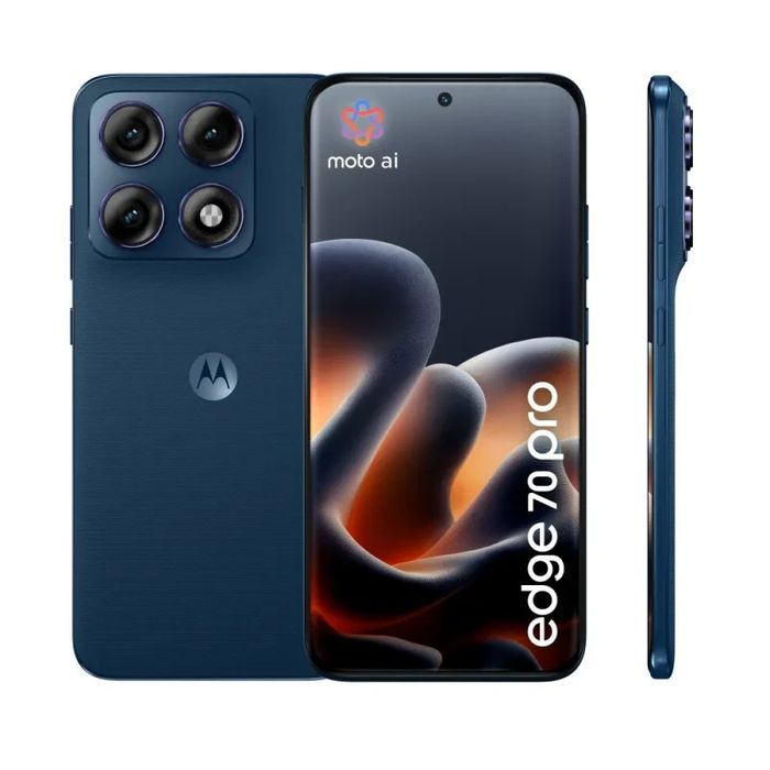 Motorola Edge 70 Pro 12GB/512GB Azul | 3 Anos Garantia | Fatura + Capa Extra