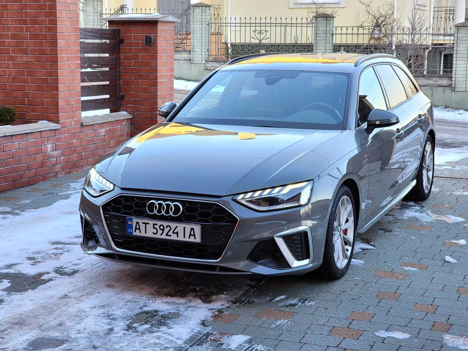 Audi A4 B9.5 2020 | 2.0 TDI 190 к.с | LED, PANO, S-LINE, VEBASTO, R18