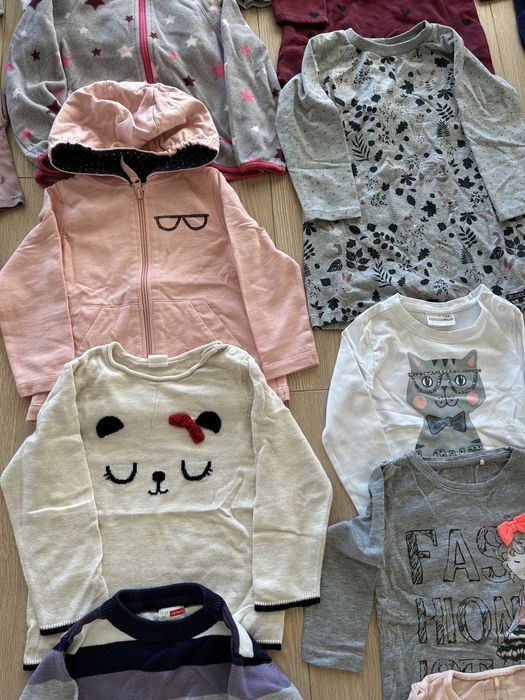 Paczka ubrań dla dziewczynki 92