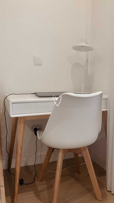 La Redoute Lacquered Computer Desk + Chair64739675977857121