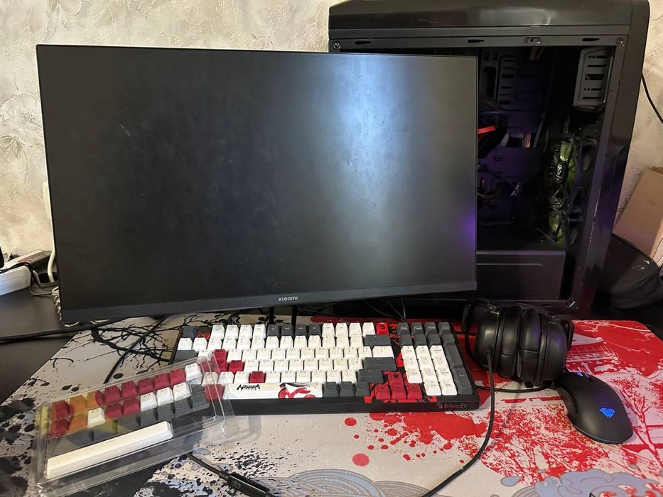Повний ігровий комплект - RTX 3050 8GB / i5-8600K / 16GB RAM / Xiaomi 180Hz