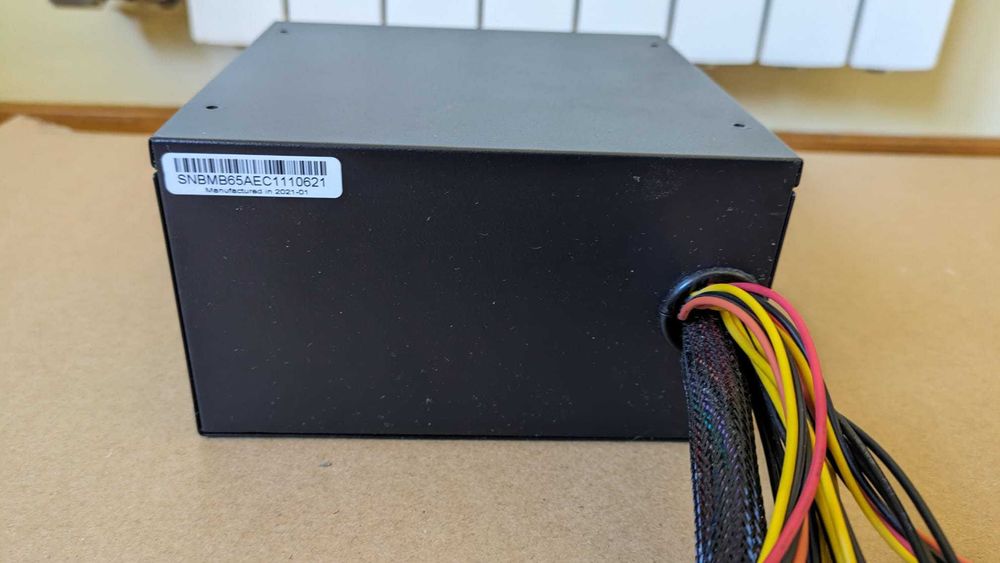 Fonte alimentação Mars Gaming MBP 650W 80 PLUS BRONZE - MPB650