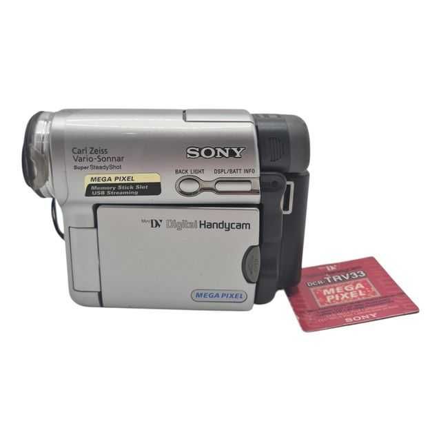 Sony DCR-TRV33E MiniDV (Na Caixa) – Ideal p/ Conversor Digital Pass-Through