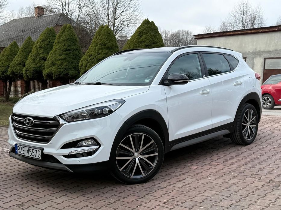 Hyundai Tucson Bezwypadek Ful Serwis ASO Wzorowy stan 1 Ręka z Niemiec