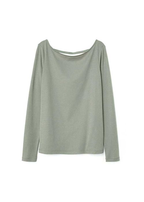 Лонгслив из лиоцелла H&M, XL/XXL