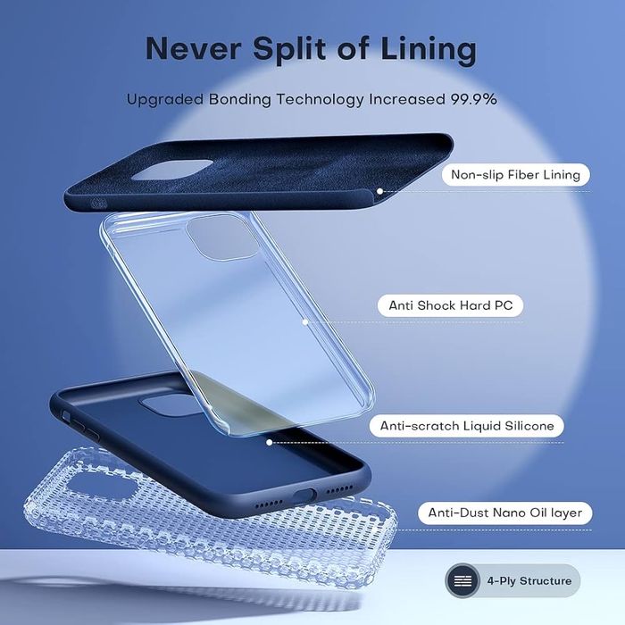 TOCOL Etui / Case do iPhone 11