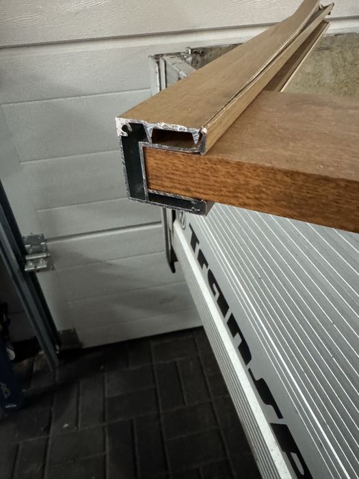 Profil aluminiowy 100x20 x2 mm wypełnienie tarasu balkonów ogrodzeń