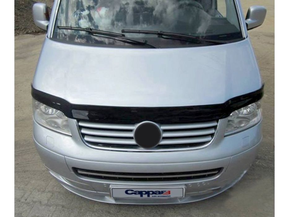 Volkswagen T5 Caravelle 2004-2010 рр. Дефлектор капоту (EuroCap)