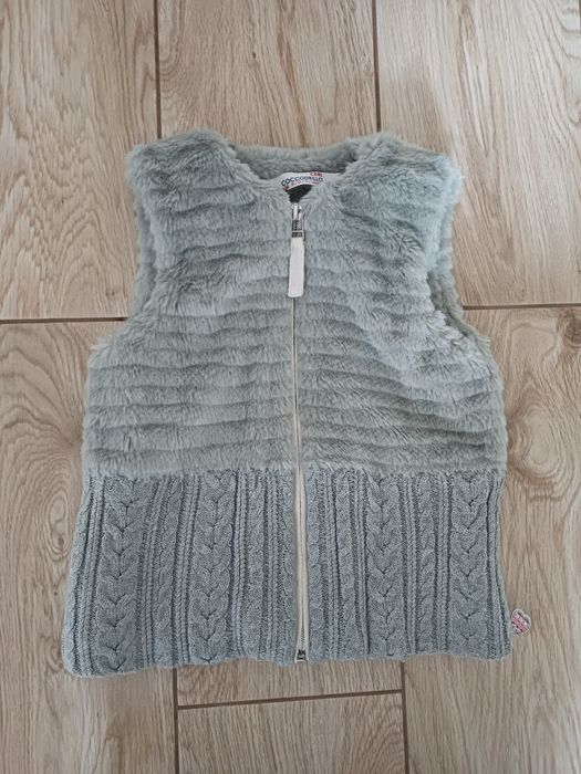 Kamizelka, bezrękawnik 98, 104 miś, Cocodrillo
