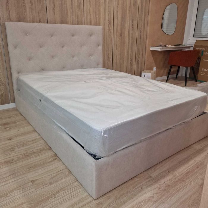 Camas de Casal Estofadas de Luxo 199€ Disp. em Várias Cores! 190x140m!