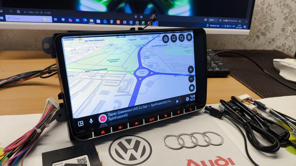 ‼️+Камера‼️Магнитола 9" Volkswagen 6/64gb Skoda Seat Android