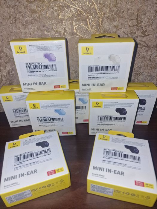 Baseus Bowie wm02 блютуз наушники