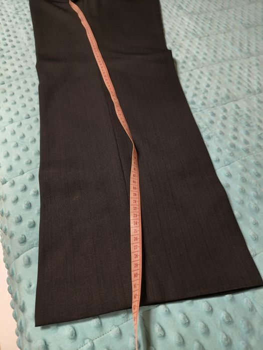 Spodnie męskie na kant 182 cm 124 biodra