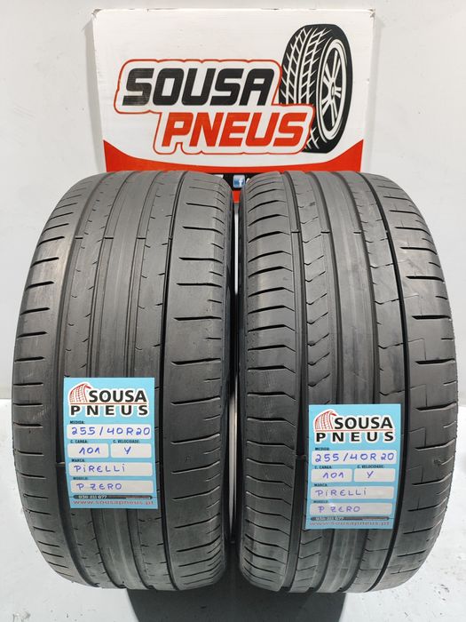 2 pneus semi novos 255-40R20 Pirelli - Oferta dos Portes