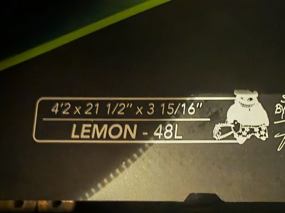 Prancha GONG Lemon 4'2 48 litros
