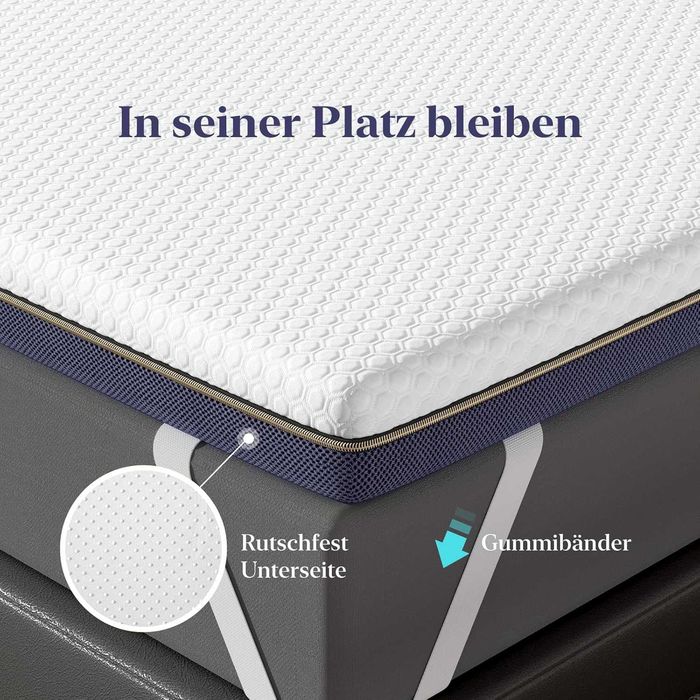 Nowy topper / 90x200x7,5cm / nakładka / materac / BedStory / R291!