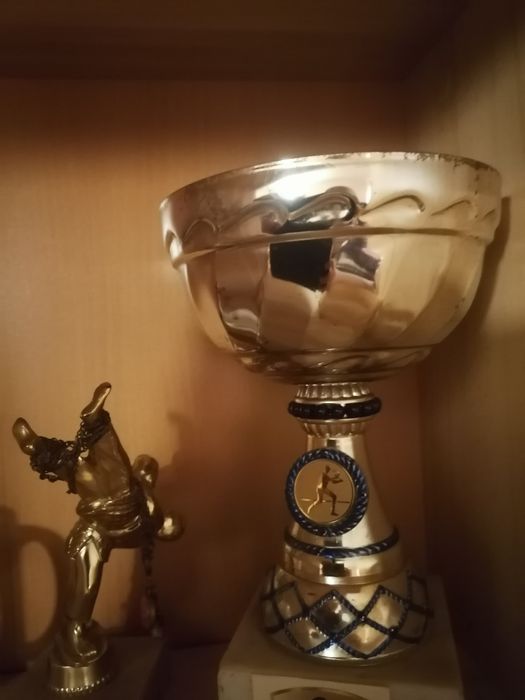 Puchar 2 szt puchary statuetka