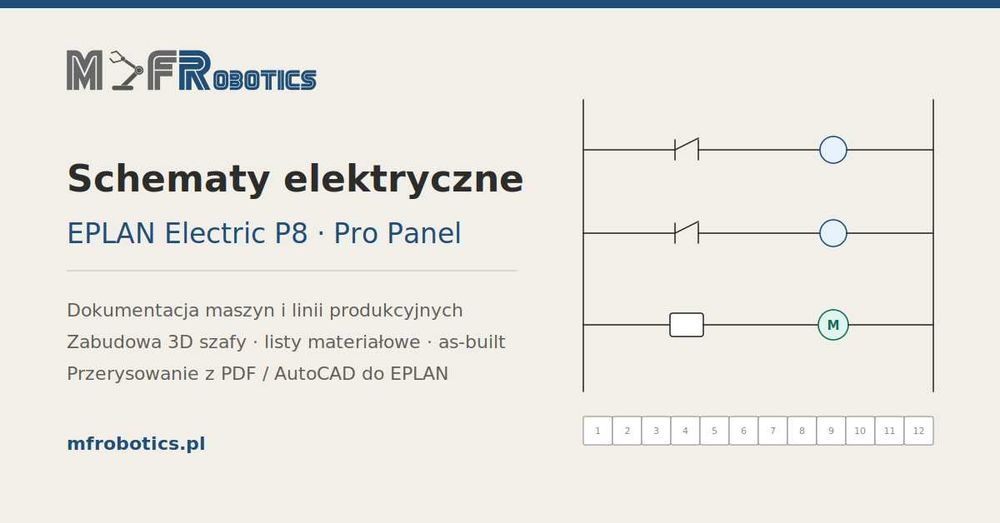 EPLAN Electric P8 Pro / Pro Panel - Projektowanie schematów elektrycznych i automatyki, 2D, 3D