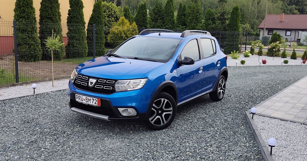 Dacia Sandero Stepway 2018, 0.9Tce 90KM, limitowana wersja, świeżo sprowadzona, zadbana
