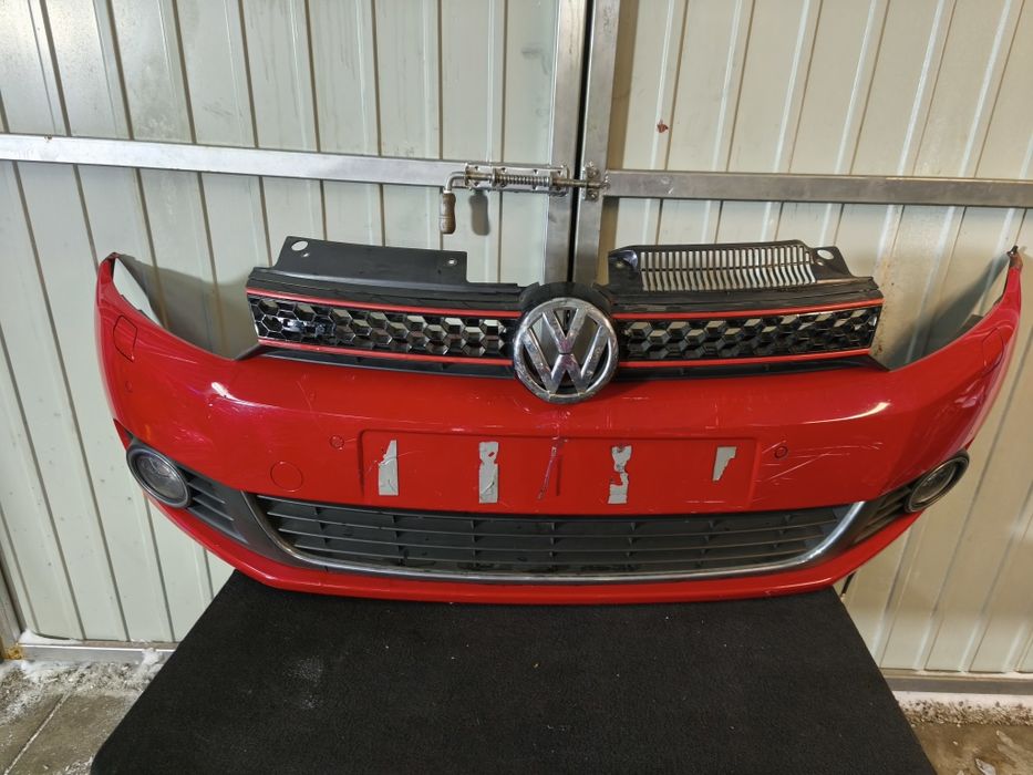 VW GOLF VI Zderzak Przedni Grill Spryskiwacze PDC F-vat