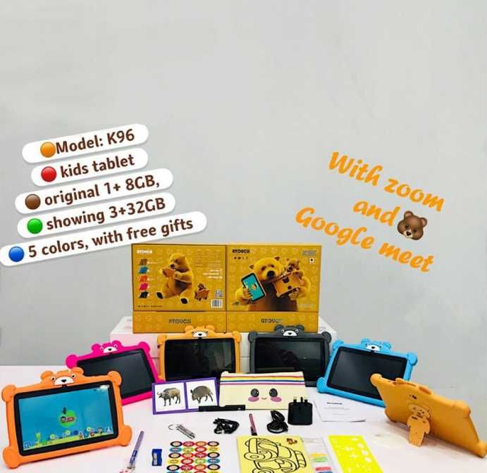 Tablet ATOUCH K96 edukacyjny 7" Bluetooth 3/32GB jasnobrązowy ttst1115