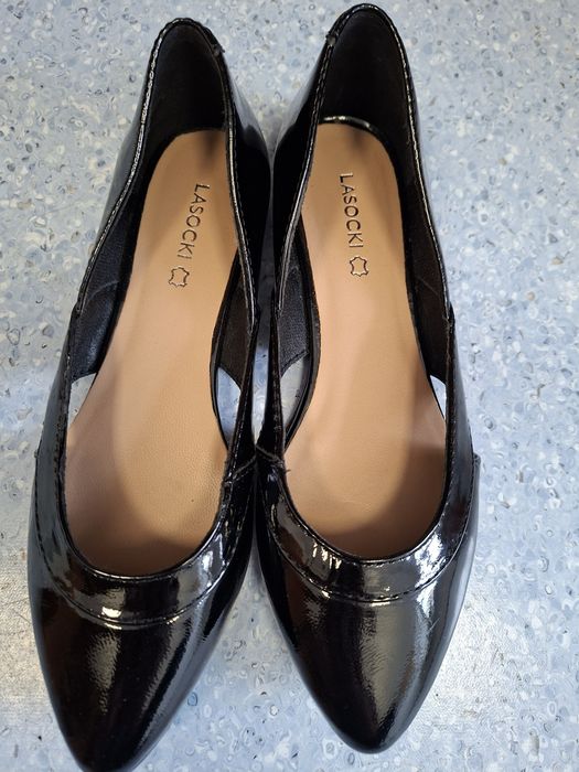 Baleriny czarne Lasocki nowe