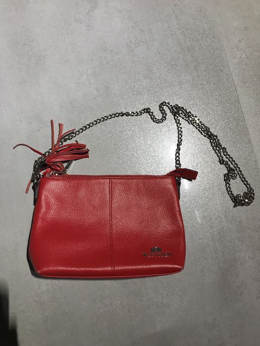 Torebka listonoszka skórzana Wittchen na ramię