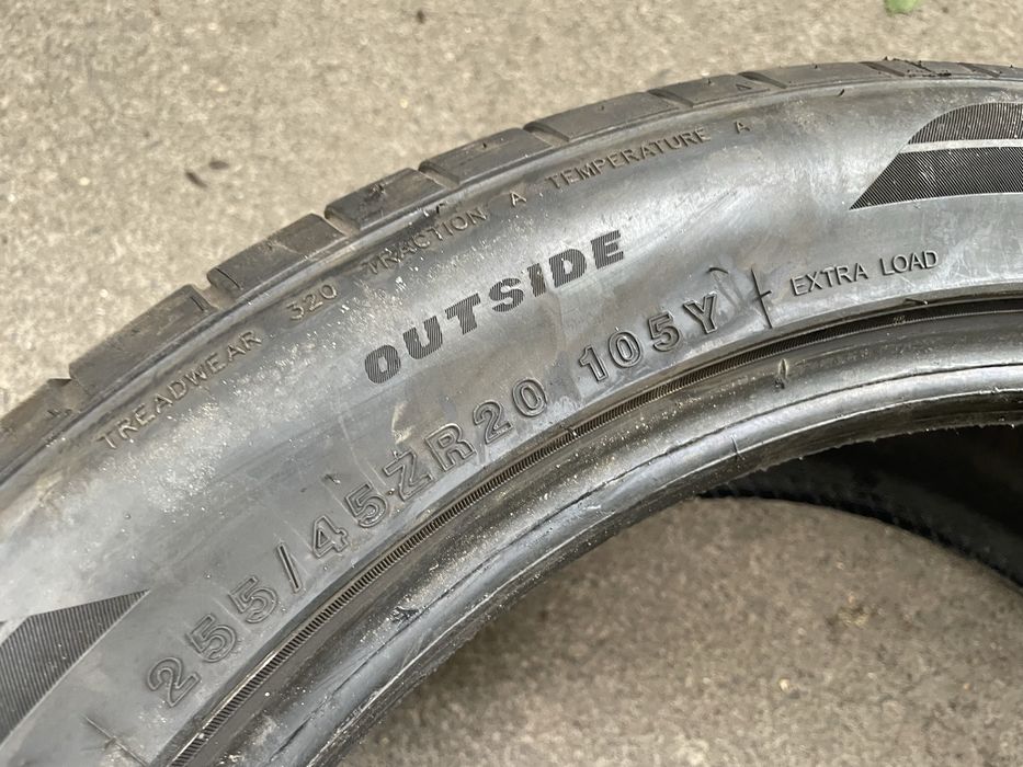 Розпаровка нова 255/45R20 Sportrace 105Y XL резина літо