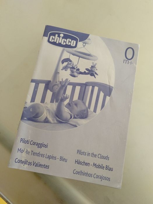 Móbile Chicco- coelhinhos corajosos