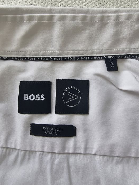 Koszula męska Hugo Boss biała XL/43