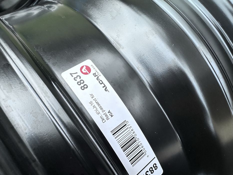 3xfelga stalowa 16” KIA/HYUNDAI/MITSUBISHI (5x114,3 ET36) - nowe