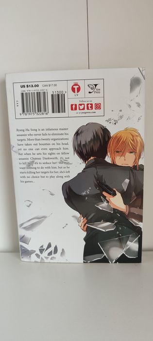 Vendo Volume 1 do Manga Love of Kill, Edição Inglesa, em Ótimo Estado.