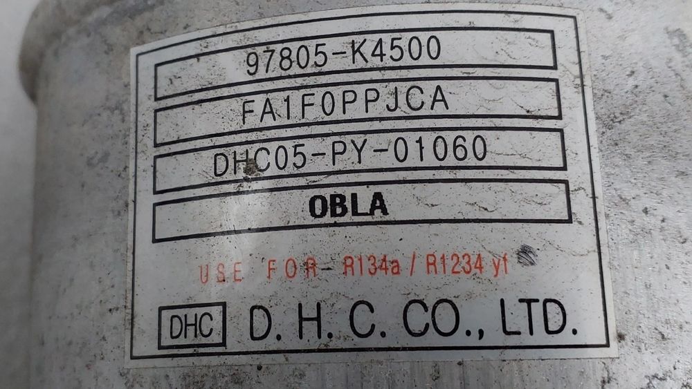 Condensador / botija AC KIA Niro (DE)