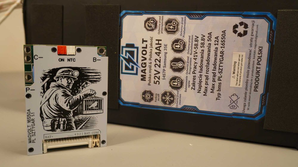 Bateria 22.4Ah 52V Techlife x7/x7s/x8/x8s