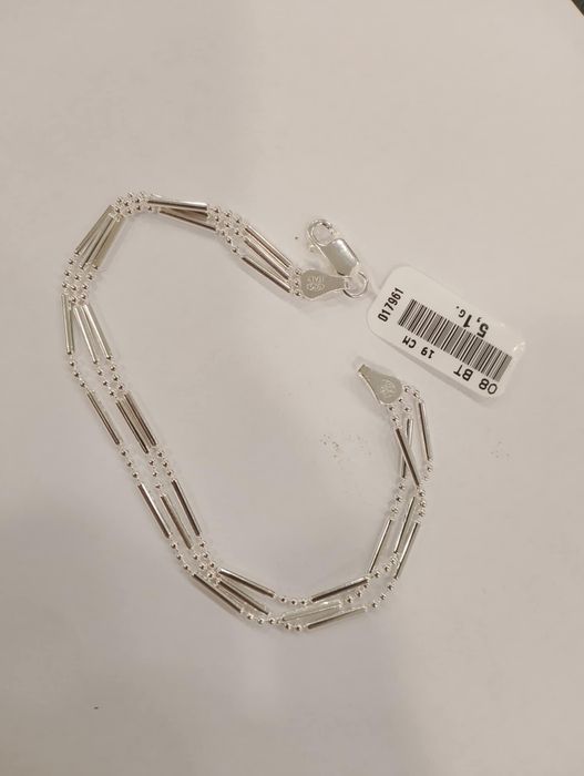 Bransoletka "Potrójna" srebro pr. 925
