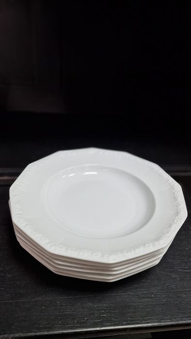 Talerze glebokie Biała Maria Selb Bavaria