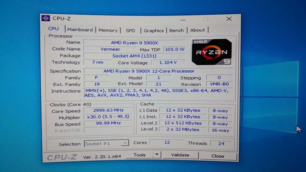 Комплект Ryzen 5900 та msi b550 mpg gaming plus