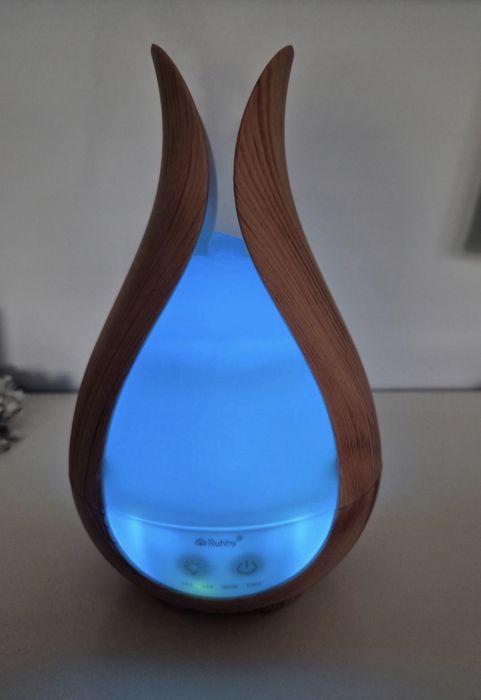 Nawilżacz powietrza dyfuzor LED pilot ultradźwiękowy 200 ml