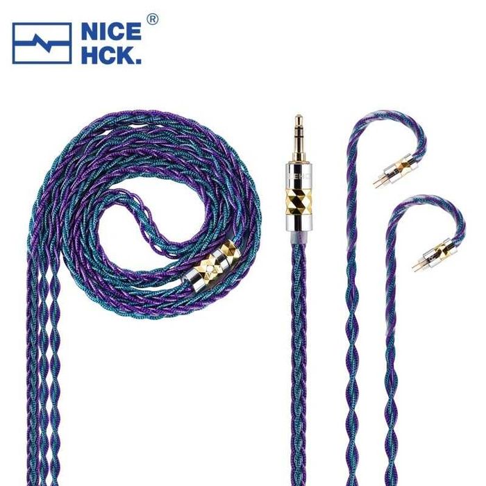 ‼️ NiceHCK DualGod (2Pin 0.78 I 3.5/4.4) - премиальный сменный кабель