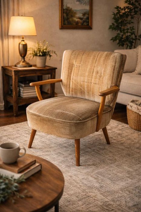 Fotel vintage PRL