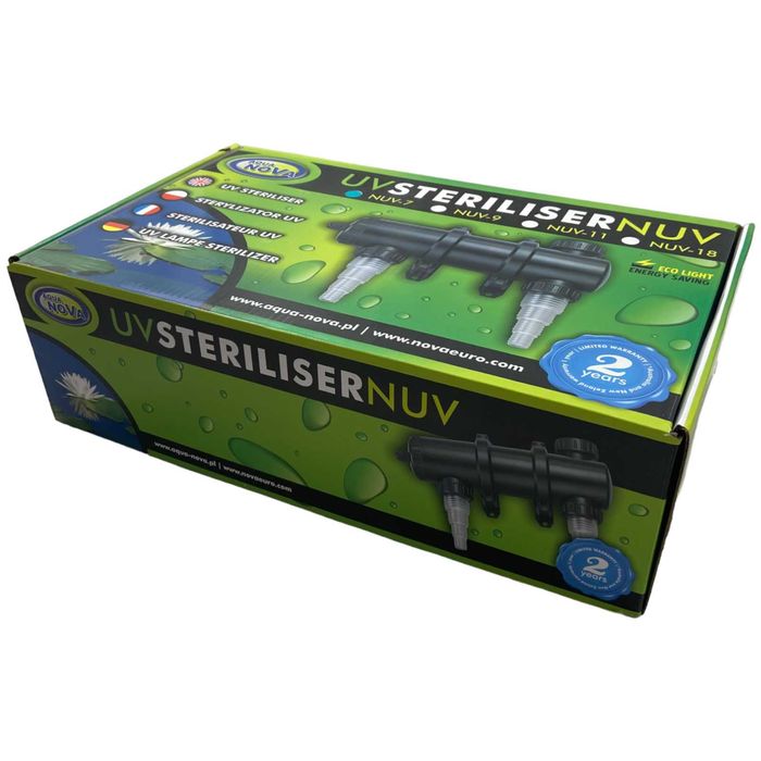 GB Lampa UV - sterylizator UV - Aqua Nova NUV-7W Przeciw glonom