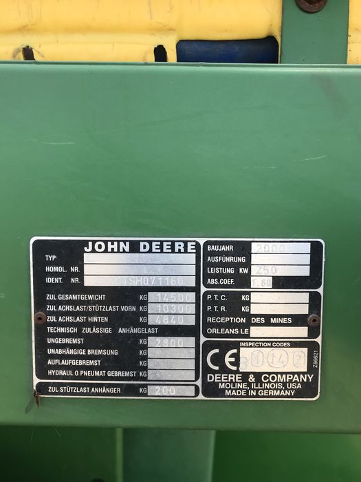 Комбайн зернозбиральний John Deere CTS