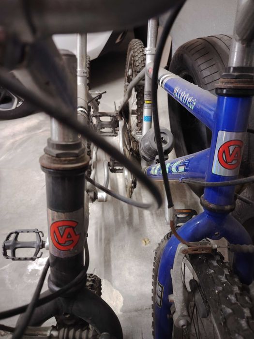 Bicicletas Vag em desuso