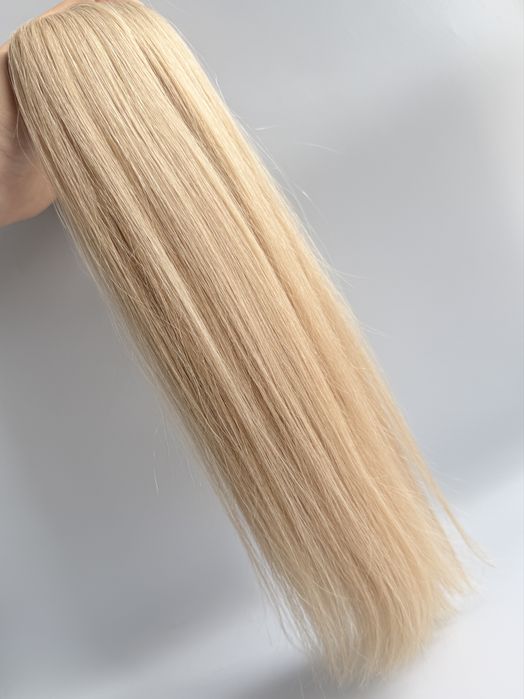 Włosy Tape-On Invisible Popielaty Blond (18a) 50g • 40cm • 10kanapek
