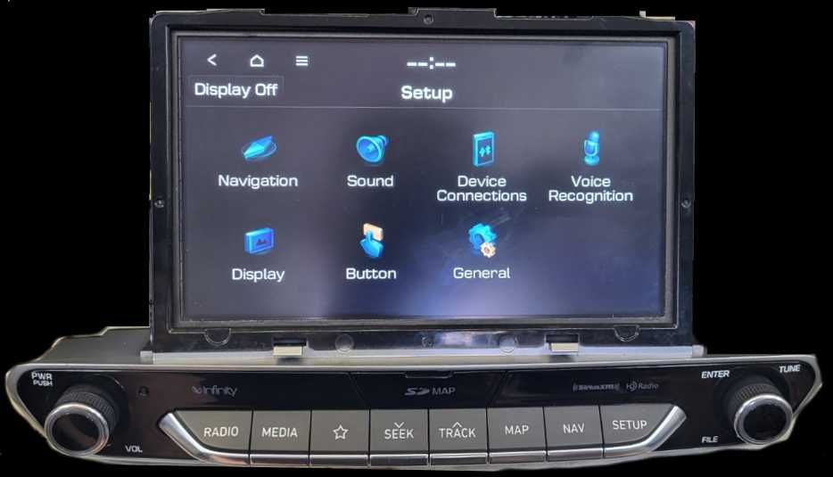 Ремонт автомагнитол Kia Hyundai