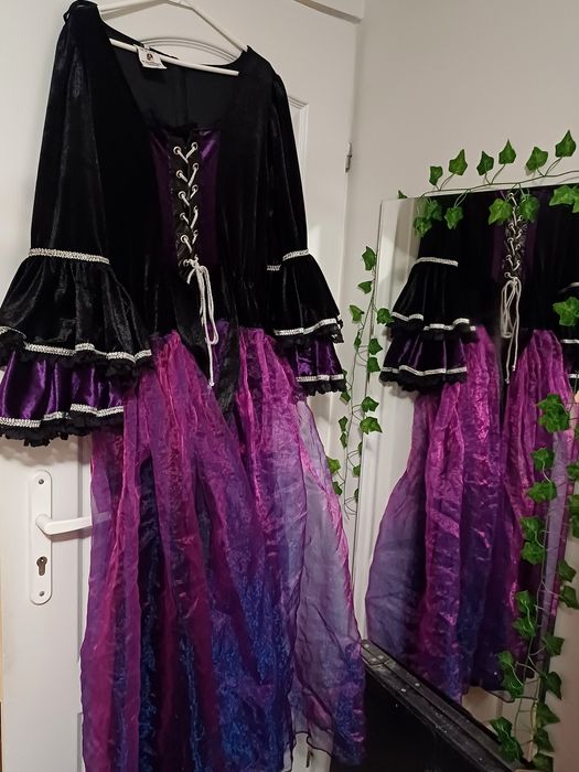 sukienka goth/ fantasy