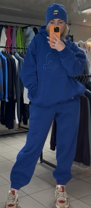 Жіночі костюми на флісі .Червоний та Синій . Розміри M–2XL