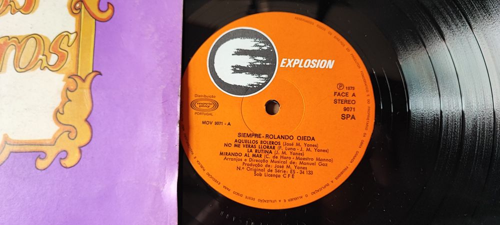Rolando Ojeda disco vinil.