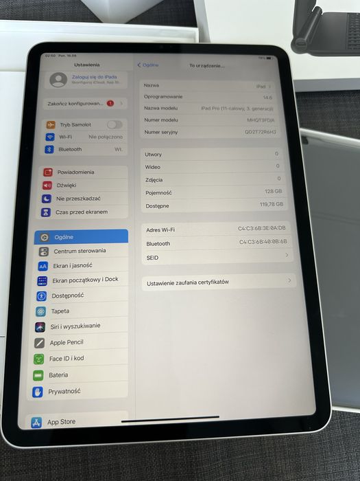 Ipad Pro 11 M1 + Magic Keyboard