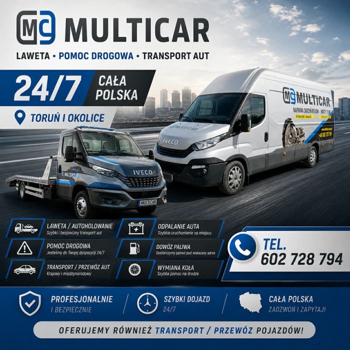 Usługi transportowe towarów i aut.